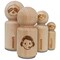 Occupation Customer Service Man Icon Rubber Stamp for Stamping Crafting Planners
